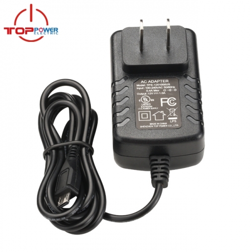12V 1.5A US Plug Power Adapter